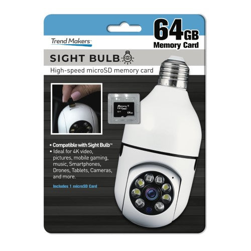 i Sight Bulb 64GB microSD Card