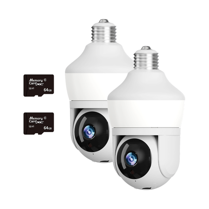 2X Bundle of i Sight Bulb PROs and microSD Cards